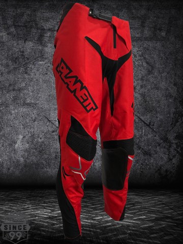 Planett Motocross Pants-Red-Front-Side